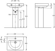 ��������� KERAMA MARAZZI PRO ����� ���������, (195�185�730) PRO.col.01