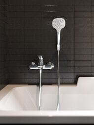 Смеситель Hansgrohe Talis E 71740000 для ванны, однорычажный, хром — миниатюра 2