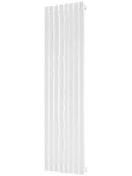 Дизайн-радиатор STOUT Tube Quadro 8 секц. ниж.прав.подкл. QV40-1750-8 R RAL1T104S9016 белый муар