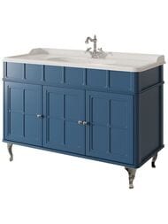Тумба под раковину Caprigo Борго 120 (1220х918х560) напольная, отделка blue 33425-B136