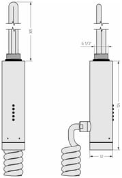 ������ ������������� ������������������� ������� 300W ���, 1/2"�, 00-1517-0007