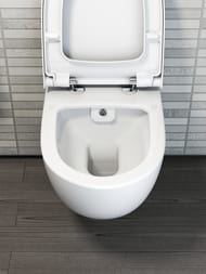 Сиденье Vitra Sento для унитаза, дюропласт, плавное закрывание, съемное 86-003-009