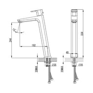 ��������� ��� ����������� RAVAK 10� TD 015.00 ExtraComfort