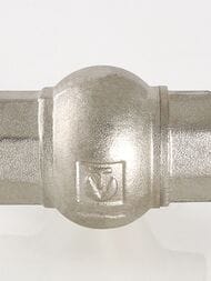 Клапан обратный VALTEC 3/4"ВВ латунный золотник VT.151.N.05 — миниатюра 10