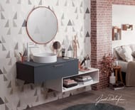 ������� � ������� ���� Jacob Delafon Odeon Rive Gauche 70 ��, �������, ���� EB1177-CPR