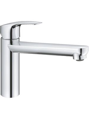 Смеситель Grohe Eurosmart 30463000 для кухни, средний излив, однорычажный, цвет: хром