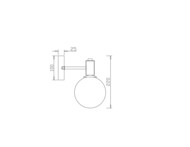 ��������� ���������� Freya Globo (�����) FR5175WL-01BS, 220/240 V, IP20,������