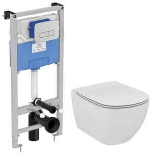 ����������� Ideal Standard ProSys 120P ������� ���� + ������ TESI Rimless + ������� ���������