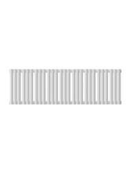 Радиатор стальной Empatiko Takt V S1 однотруб 1072х236х95 27 сек бок.подкл, 875Вт, Mild White