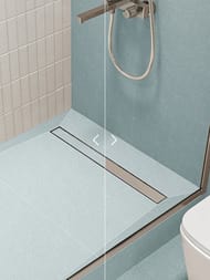 Душевой лоток IDDIS Level 975A8SB00DZ 800мм, комбинир. затвор, двухсторон.решетка, хром — изображение 4