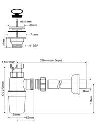 ����� ���������� McAlpine (1 1/4"�32��) ������, ������, �����, ���������� MRW1