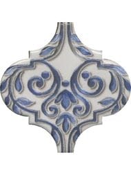 Декор KERAMA MARAZZI Арабески Майолика (65х65х7) 2 бело-синий VT\A317\65000 (шт.)