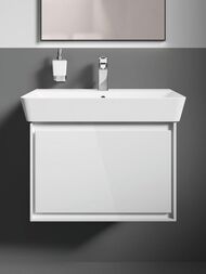 Диспенсер для жидкого мыла Ideal Standard IOM Square с держателем,с крепежом,матовое стекло E2252AA