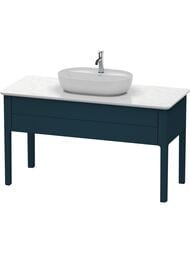 Тумба под раковину Duravit Luv 1338х743х570 1 ящик, ночной синий матовый лак LU956109898