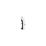 Плинтус гибкий Orac Decor SX173F (100х16х2000) белый (шт.)