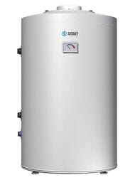 Бойлер косвенного нагрева STOUT SWH - 3 напольный 100л (870х496х496) 24кВт, SWH-3110-000100 — миниатюра 1
