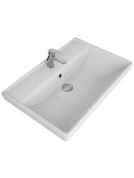 Раковина для тумбы Caprigo Борго 70 (700х480) фаянс, белый DREYA Q70