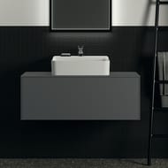 Тумба под раковину Ideal Standard CONCA (1000x505x370) 1 ящ , антрацит, столешница с вырезом T3930Y2