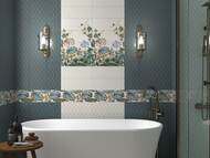 Декор KERAMA MARAZZI Зимний сад (150х400) флора, фон бежевый HGD\A360\15061 (шт.)
