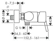 ��������� Hansgrohe Talis S 32620 ��� ���� ���������, �������������, ����