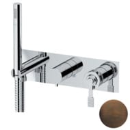 Смеситель для душа Remer Atelier AL97D3WBBR, бронза маслянная
