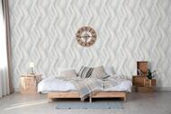 Обои виниловые на флизелине Marburg Shades 32445 (0,53х10,05) волны, серые (рул.)