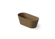 Ванна отдельностоящая Dea Design DD8606 1600 1 (1600х700х580), овальная, слив-перел, д/к, темно-коричневый