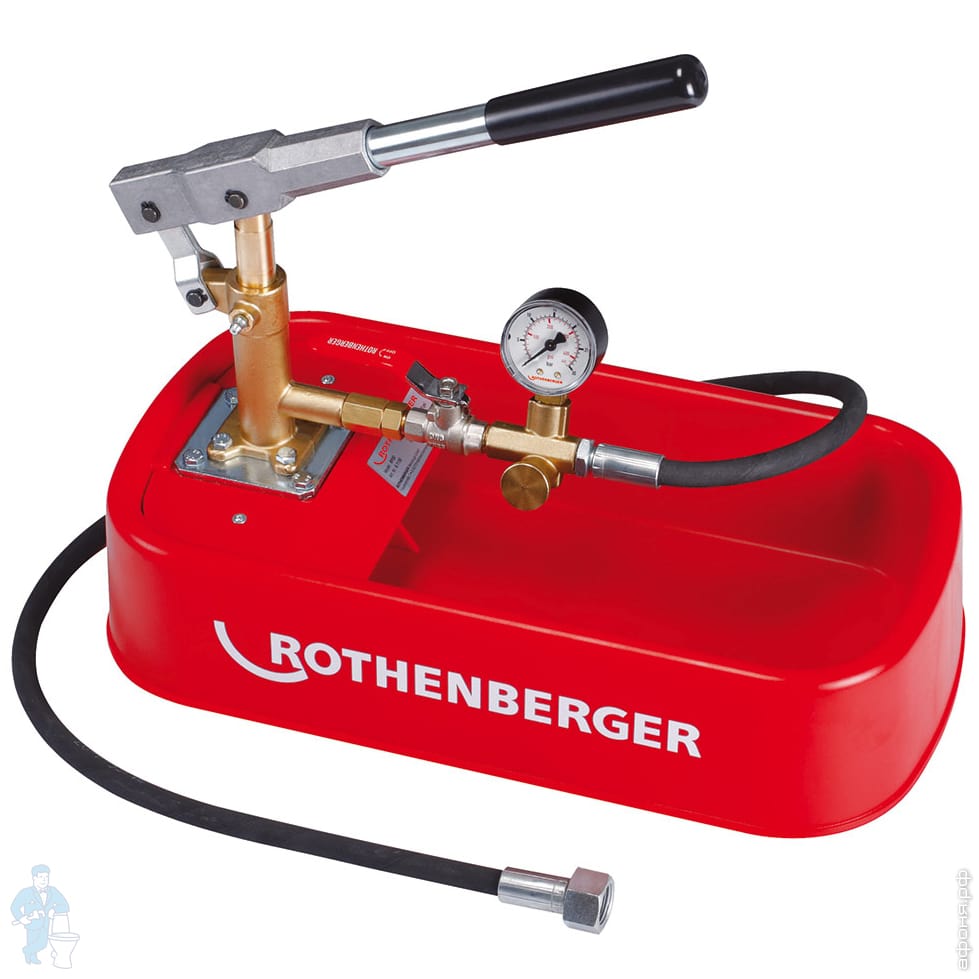Насос опрессовочный Rothenberger RP 30, ручной, арт.61130 | Афоня.рф ...