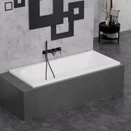 Ванна Alba Spa Имперо (Impero) прямоугольная 170х75см ВПР0200200100, белый глянец