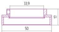 ���������� TUBE d - 33,7 �� ������� ����� �������, 30-1029-0003