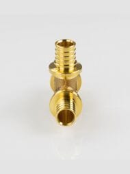 Тройник VALTEC аксиальный, 25х25х20, латунь CW614N, VTm.431.G.252520