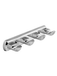 Крючок для ванной WasserKRAFT Kammel K-8374 4 крючка, настенный, цвет: хром