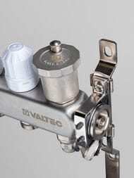 Коллекторная группа VALTEC 10 выходов, 1"х3/4" с расходомерами, нержавеющая сталь VTc.579.EMNX.0610