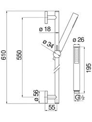 ������� �������� NOBILI ������ 610 ��, ����� 1 �����, �����, ���� AD140/37CR