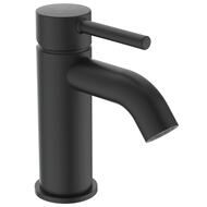 Смеситель для умывальника Ideal Standard CERALINE BC193XG высота 76мм, донный клапан, матовый черный