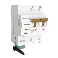 Умный автоматический выключатель Werkel W1002P6301, белый