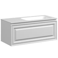 Тумба под раковину SANCOS Very (995х445х406) подвесная, правая, один ящик, Bianco VR100RW