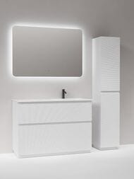 Тумба под раковину Sancos Folk Floor FL120FRW 1190х445х850 напольная, правая, 2 ящика, цвет: Bianco