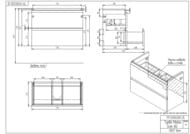 ����� ��� �������� ��������� Cersanit MODUO 80 ��� MODUO SLIM 80 (570�776�375 ��.)   64126 (SB-SZ-MOD-MO80Sl/Wh)
