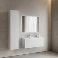 Тумба подвесная SANCOS Snob R 1.0 995х445х406, 1 ящик, доводчик, Bianco ,SNR1.0100LW