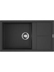 Мойка Omoikiri SUMI 86-BL (860х500х230) врезная, тетогранит, черная 4993646 — миниатюра 1