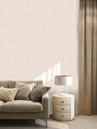 Обои виниловые на флизелине Kerama Marazzi Оазис база (1,06х10,05) светло-бежевые KM6207 (рул.)