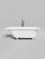 Ванна встраив. Salini Ornella Kit (1600х700х600) иск.камень, S-Sense, матовый 102416MF