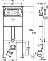 Viega �������� ����������� Prevista Dry ��� �������+������ Visign for Style 20 ����, ������ 8524.13, 792855