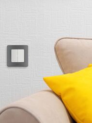 Рамка LEGRAND INSPIRIA 1 пост дымчатый 673937
