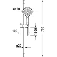 ������� �������� Duravit UV0680003010 ����