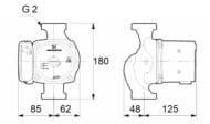 ����� �������������� GRUNDFOS UPS 32-80 N 180, 220��, ��� ���� 95906448