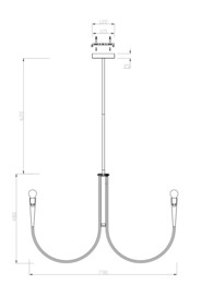 Подвесной светильник Freya Branches (Бранчез) FR5253PL-08N, IP20,никель — изображение 11