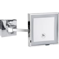 Косметическое зеркало Bemeta 116201202 (325х200мм) с подсветкой LED (сенсорное), хром