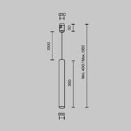 �������� ��������� ���������� Maytoni Focus LED (����� ���) TR155-1-5W4K-PT Flarity 4000K 5�� 30�, IP20, �������